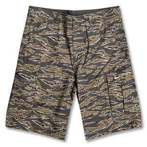 2009 Ronaldinho Signature Woven Shorts - Grey/Green