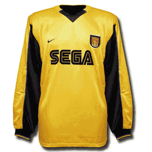 99-01 Arsenal Away L/S shirt - sponsored