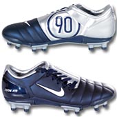 Air Zoom 90 III Firm Ground - Obsidian/White/Metallic Silver.