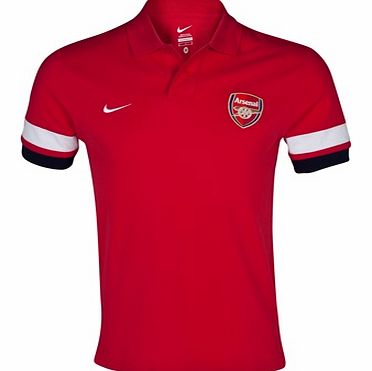 Arsenal Authentic Grandslam Polo - Artillery