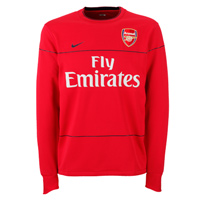 Arsenal Light Weight Training Top - True