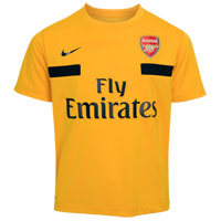 Arsenal Training Top - Gold/Dark Obsidian - Kids.