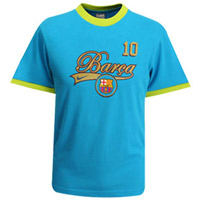 Barcelona Ronaldinho T Shirt - Caribbean