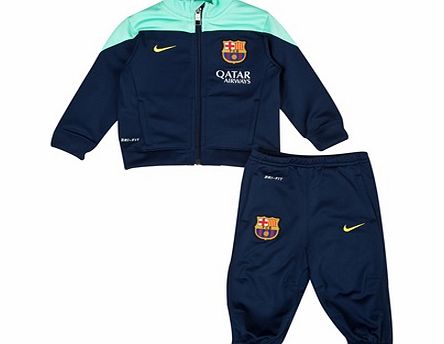 Barcelona Squad Sideline Knit Warm Up Tracksuit