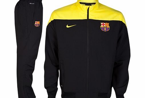 Barcelona Squad Sideline Woven Warm Up Tracksuit