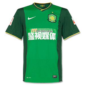 Beijing Guoan Home Shirt 2014 2015 Inc CSL Patch