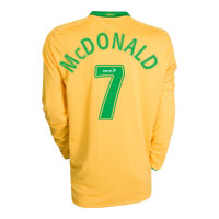 Celtic Away Shirt 2008/09 with McDonald 7