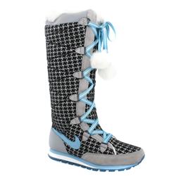 Female Winter Hi Iii Premium Manmade Upper Alternative in Stone and Black