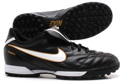 Nike Tiempo Natural III Astro Turf Football Boots Black