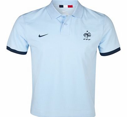 France Authentic Grandslam Polo - Ice Blue/Light