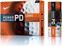 Nike Power Distance Long Orange Golf Balls