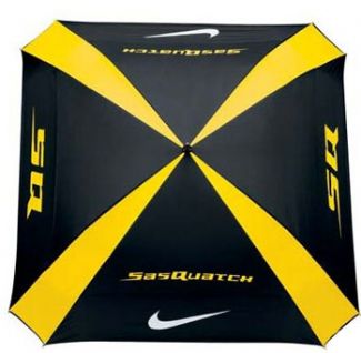 NIKE SQ WINDSHEER II AUTO-OPEN UMBRELLA BLACK/YELLOW