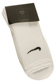 QUARTER SOCKS White / Large