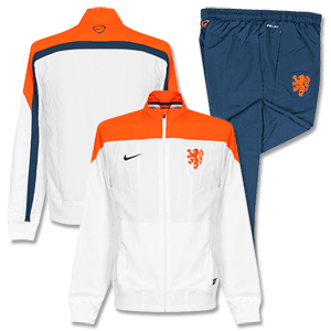 Holland Boys White Training Suit 2014 2015