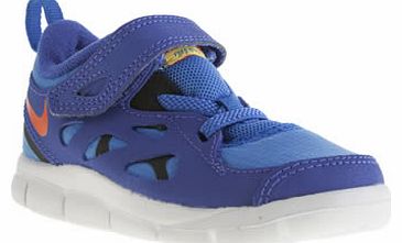 kids nike blue free run 2-0 boys toddler