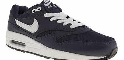 kids nike navy & white air max 1 boys youth