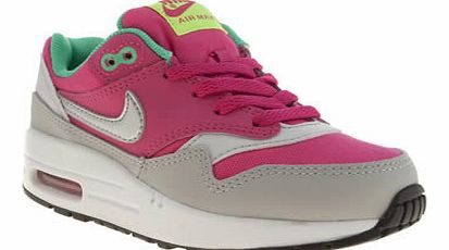 kids nike pink air max 1 girls junior 8607513560