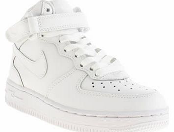 kids nike white air force 1 mid 06 unisex