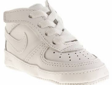 kids nike white air force 1 unisex crib