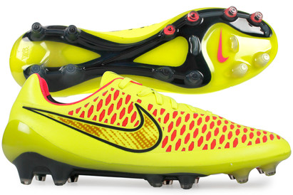 Magista Opus FG Football Boots Volt/Metallic