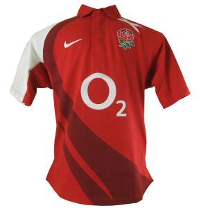 Mens England Away Rugby Shirt