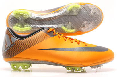 Mercurial Vapor VII FG Football Boots Orange Peel