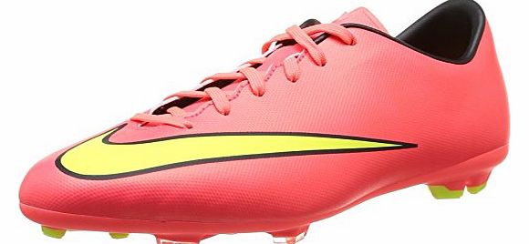  Mercurial Victory V FG Junior Football Boots, Orange, UK4