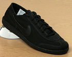 Post Match Black/Black Canvas Trainers