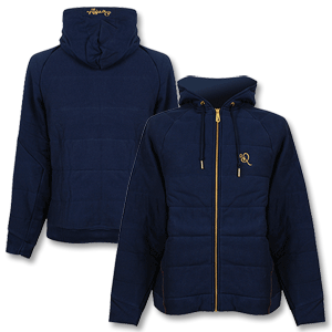 R10 Ronaldinho Full Zip Hooded top - navy - Boys