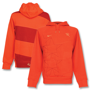 R10 Ronaldinho Hooded top - orange