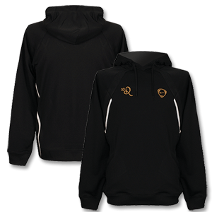 R10 Ronaldinho Tiempo Hooded Top - Black