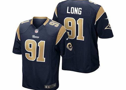 St Louis Rams Home Game Jersey - Chris Long