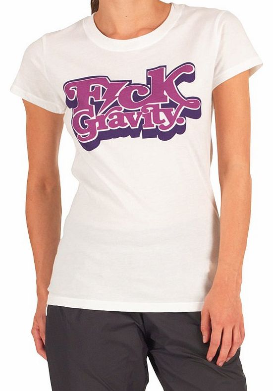 Womens 6.0F Gravity T-Shirt White