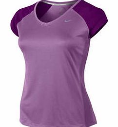 Womens Miler V-neck Running Top