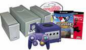 Gamecube purple package