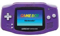 NINTENDO GBA PURPLE