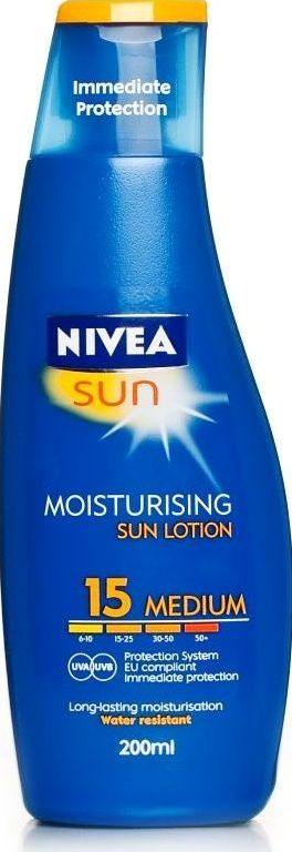 Nivea, 2102[^]0005882 Moisturising Sun Lotion SPF 15