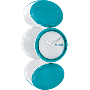 Ladies Nixon Spree Watch. Turqoise White