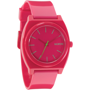 Ladies Nixon Time Teller P Watch. Rubine