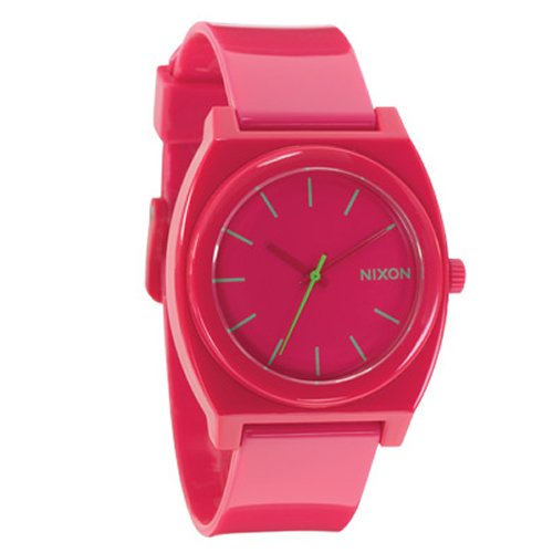 Ladies Nixon The Time Teller Pu watch 1387 Rubine