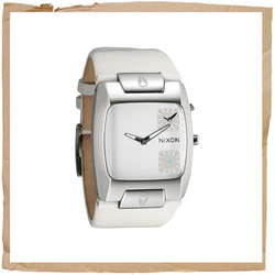 Nixon The Banks Leather White