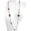 Grey Matemwe Fair Trade Necklace -- MT2689