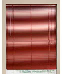 no 4ft Aluminium Venetian Blind - Red