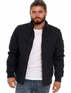 Quilted Bomber Jacket