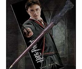 Harry Potter wand pen and bookmark set.