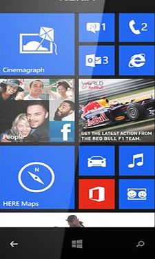 Lumia 520 on T-Mobile Pay As You Go / Payg Mobile Phone- 8GB- Faith Black