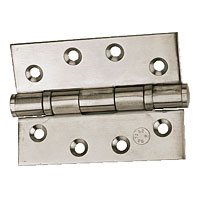 Non-Branded Ball Bearing Hinge Satin Stainless Steel 102mm 1Pr