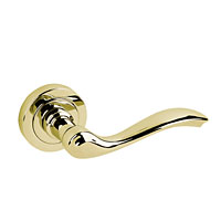 Door Handle Apollo Polished Brass