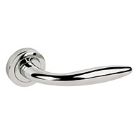 Door Handle Soft Polished Chrome