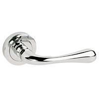 Door Handle Star Polished Chrome